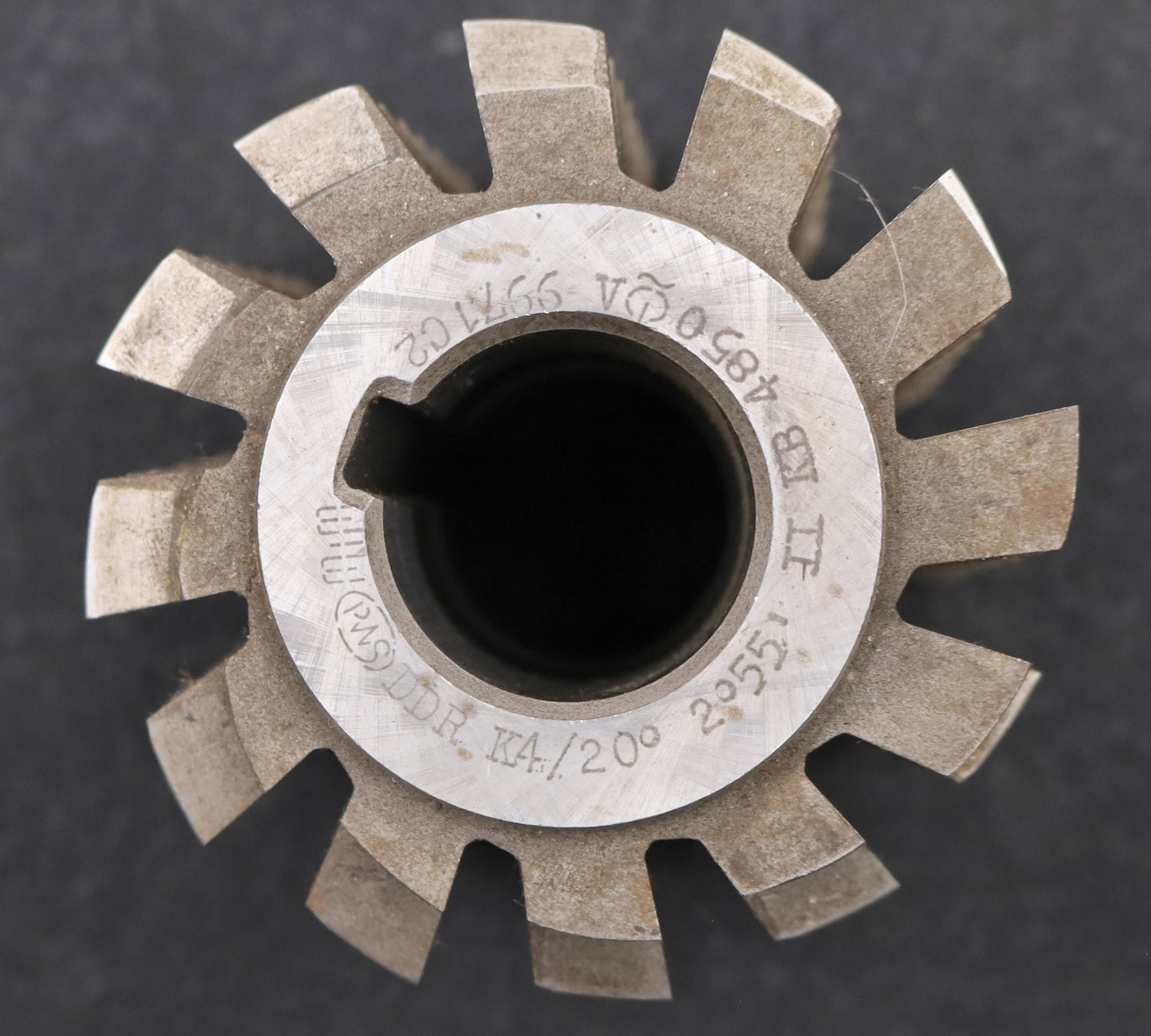 Bild des Artikels PWS-Zahnrad-Wälzfräser-gear-hob-m=4,0mm-BPII-nach-DIN-3972-20°-EGW-Ø67x58xØ27mm