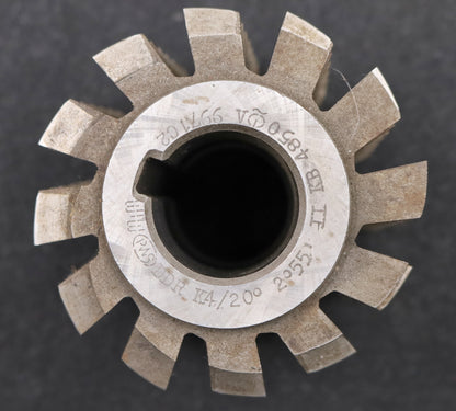 Bild des Artikels PWS-Zahnrad-Wälzfräser-gear-hob-m=4,0mm-BPII-nach-DIN-3972-20°-EGW-Ø67x58xØ27mm