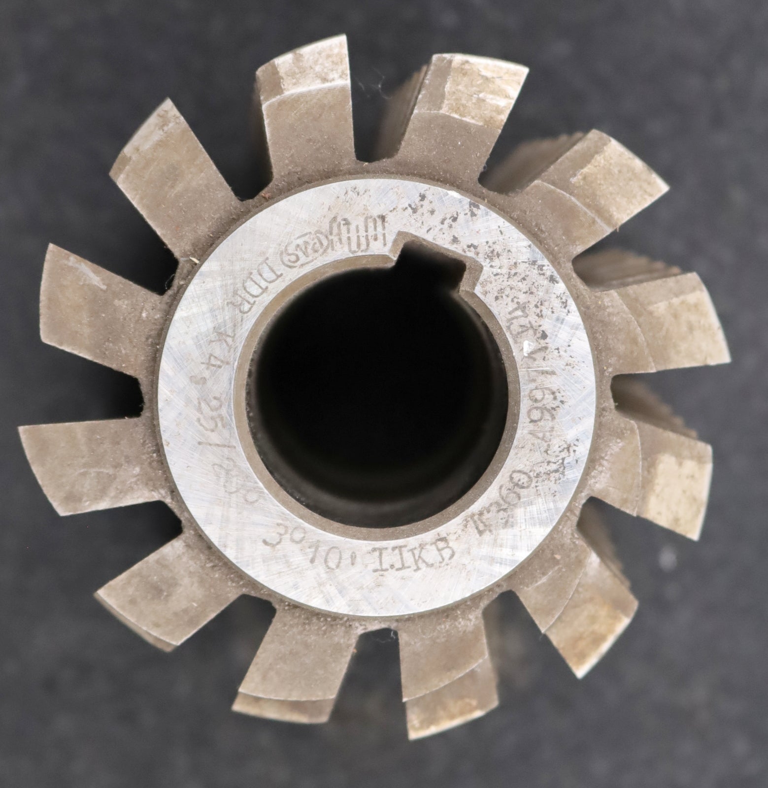 Bild des Artikels PWS-Zahnrad-Wälzfräser-gear-hob-m=4,0mm-BPII-DIN-3972-20°-EGW-Ø67x58xØ27mm