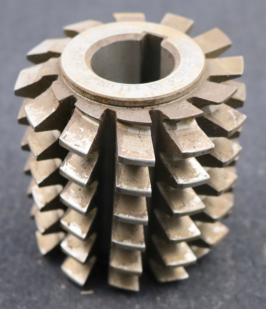 Bild des Artikels PWS-Zahnrad-Wälzfräser-gear-hob-m=4,5mm-BPIII-nach-DIN-3972-20°-EGW-Ø91x88xØ32mm