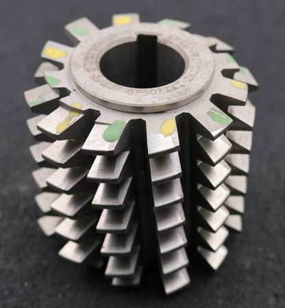 Bild des Artikels PWS-Zahnrad-Wälzfräser-gear-hob-m=4,0mm-BPIII-nach-DIN-3972-20°-EGW-Ø91x88xØ32mm