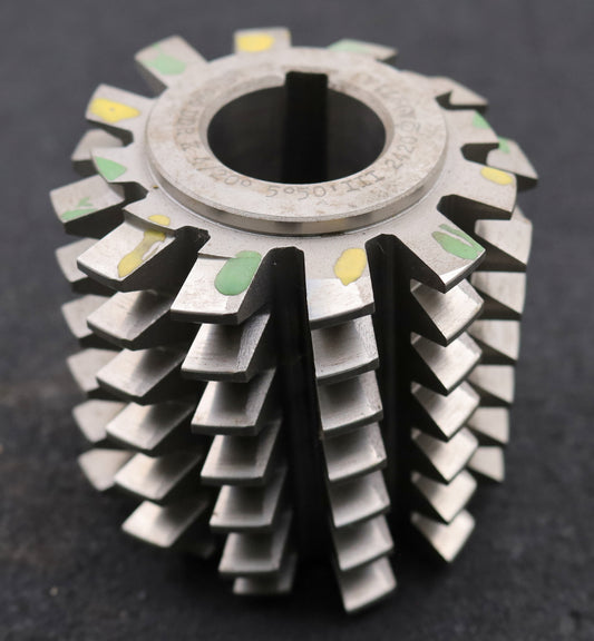 Bild des Artikels PWS-Zahnrad-Wälzfräser-gear-hob-m=4,0mm-BPIII-nach-DIN-3972-20°-EGW-Ø91x88xØ32mm