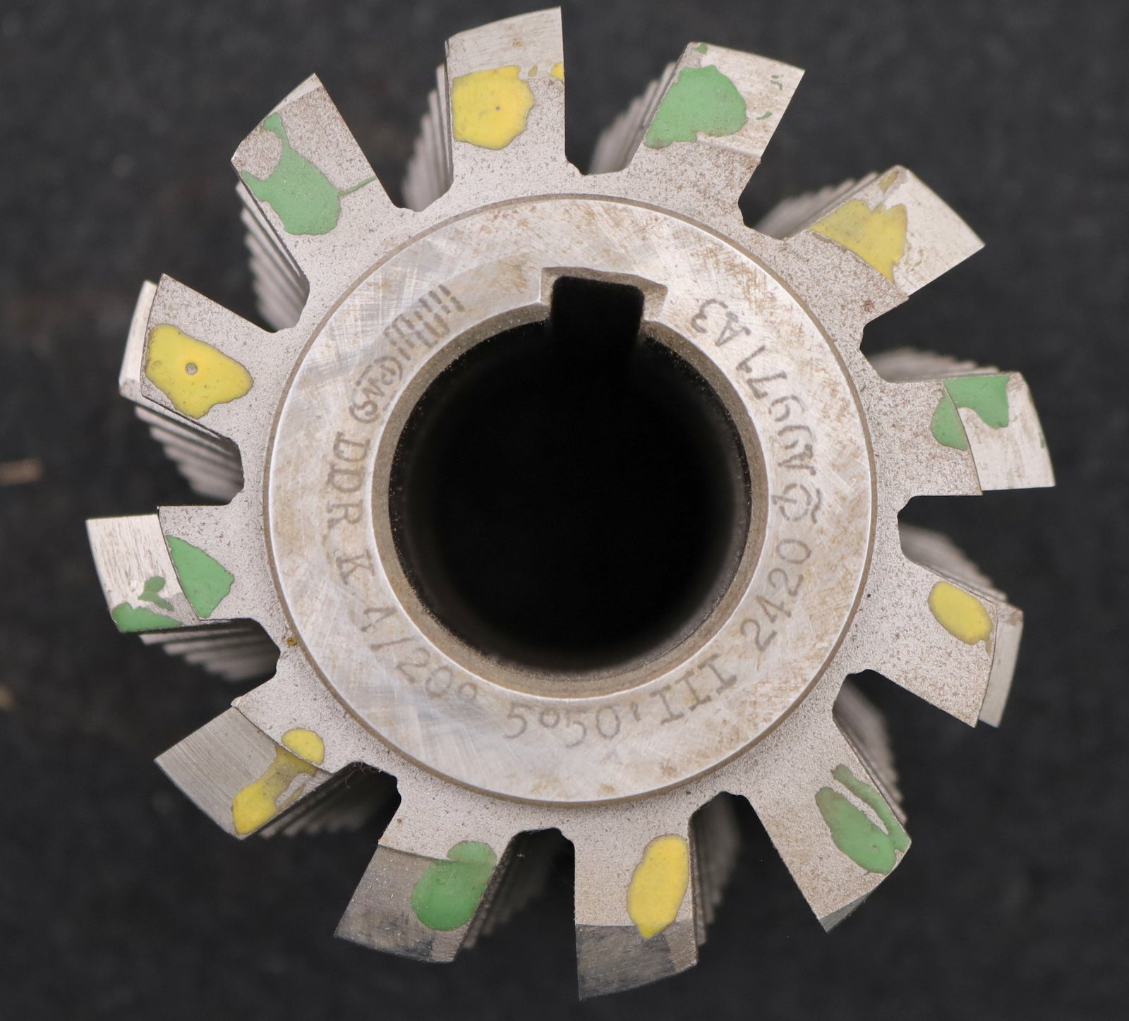 Bild des Artikels PWS-Zahnrad-Wälzfräser-gear-hob-m=4,0mm-BPIII-nach-DIN-3972-20°-EGW-Ø91x88xØ32mm