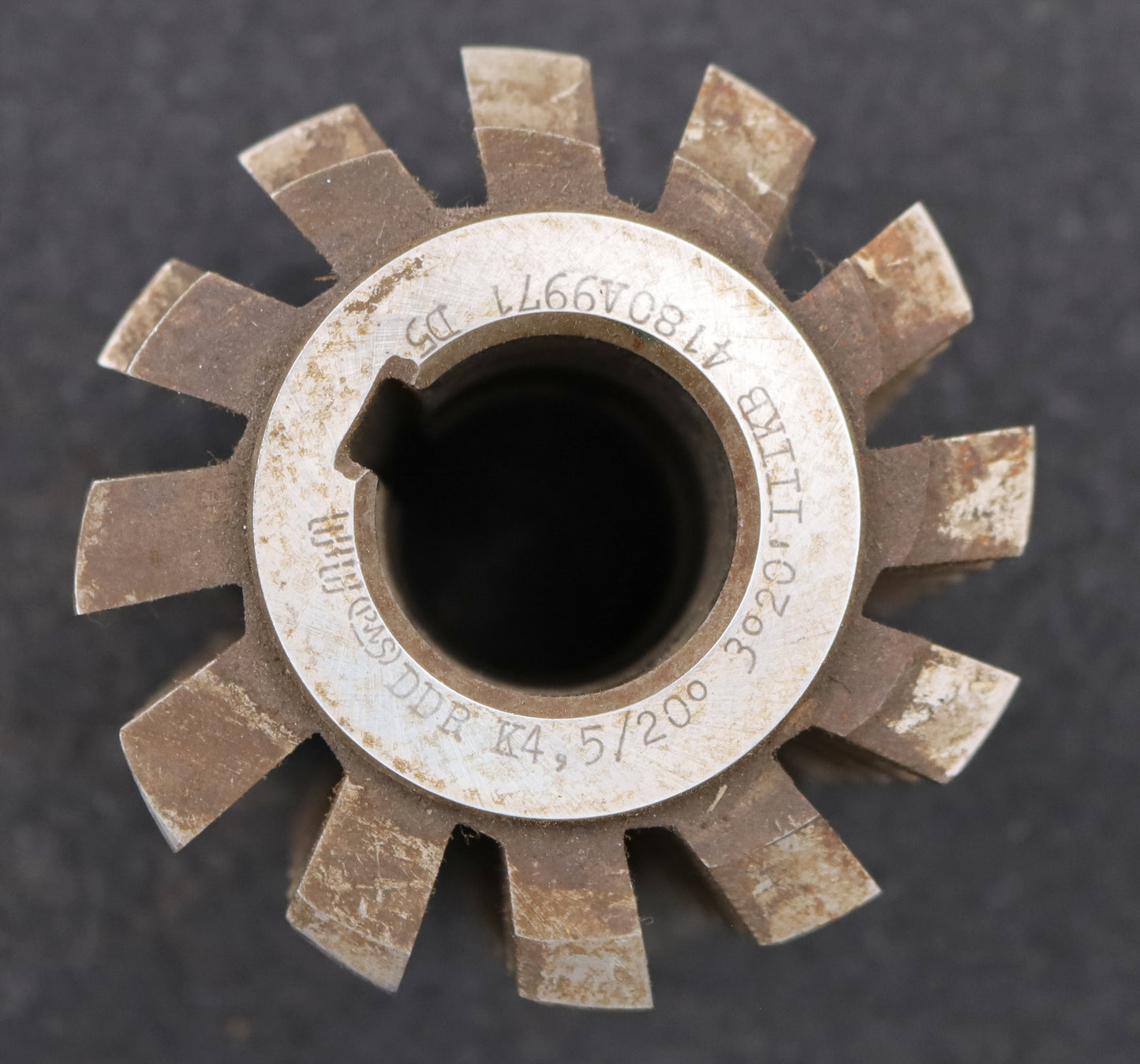 Bild des Artikels PWS-Zahnrad-Wälzfräser-gear-hob-m=4,5mm-BPII-nach-DIN-3972-20°-EGW-Ø91x88xØ32mm
