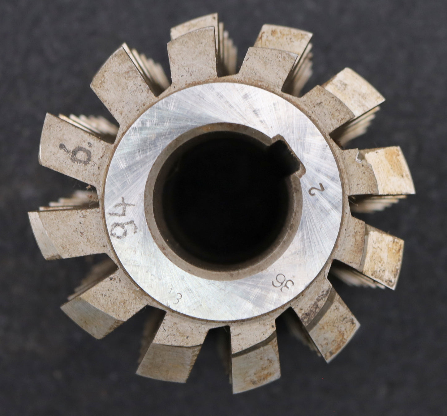 Bild des Artikels PWS-Zahnrad-Wälzfräser-gear-hob-m=4,5mm-BPII-nach-DIN-3972-20°-EGW-Ø91x88xØ32mm