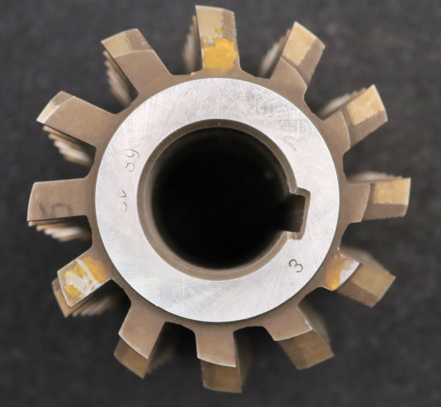 Bild des Artikels PWS-Zahnrad-Wälzfräser-gear-hob-m=4,5mm-BPIII-DIN-3972-20°-EGW-Ø91x88xØ32mm