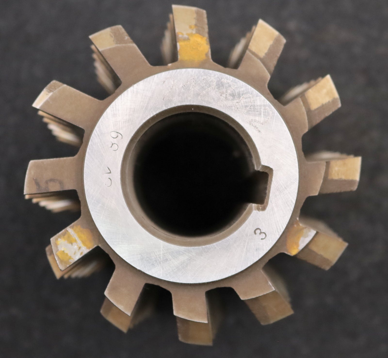 Bild des Artikels PWS-Zahnrad-Wälzfräser-gear-hob-m=4,5mm-BPIII-DIN-3972-20°-EGW-Ø91x88xØ32mm