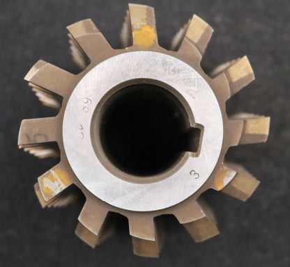 Bild des Artikels PWS-Zahnrad-Wälzfräser-gear-hob-m=4,5mm-BPIII-DIN-3972-20°-EGW-Ø91x88xØ32mm