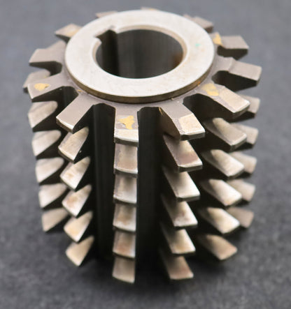 Bild des Artikels PWS-Zahnrad-Wälzfräser-gear-hob-m=4,5mm-BPIII-DIN-3972-EGW-20°-Ø91x88xØ32mm