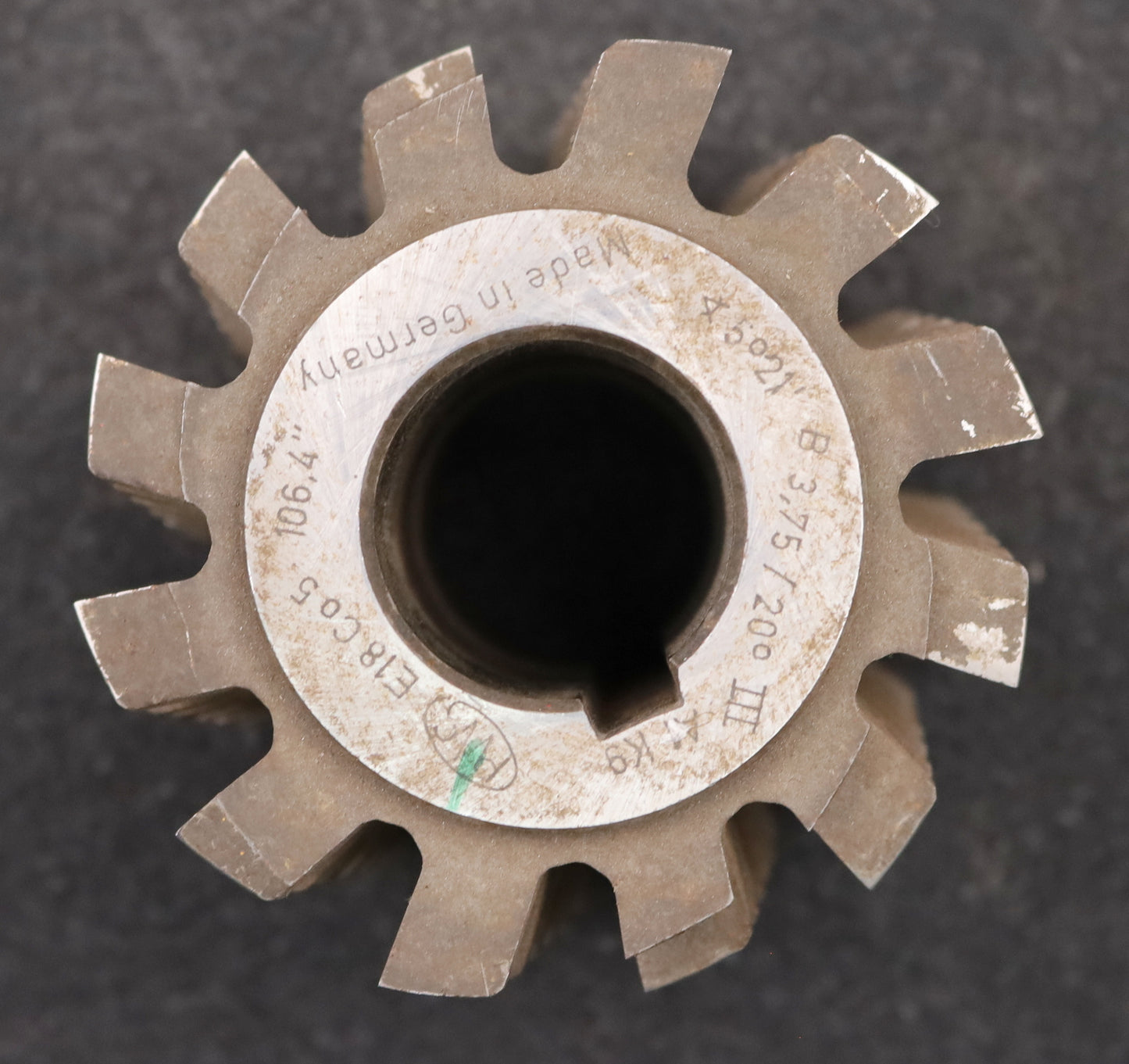Bild des Artikels PWS-Zahnrad-Wälzfräser-gear-hob-m=3,75mm-BPIII-nach-DIN-3972-20°-EGW