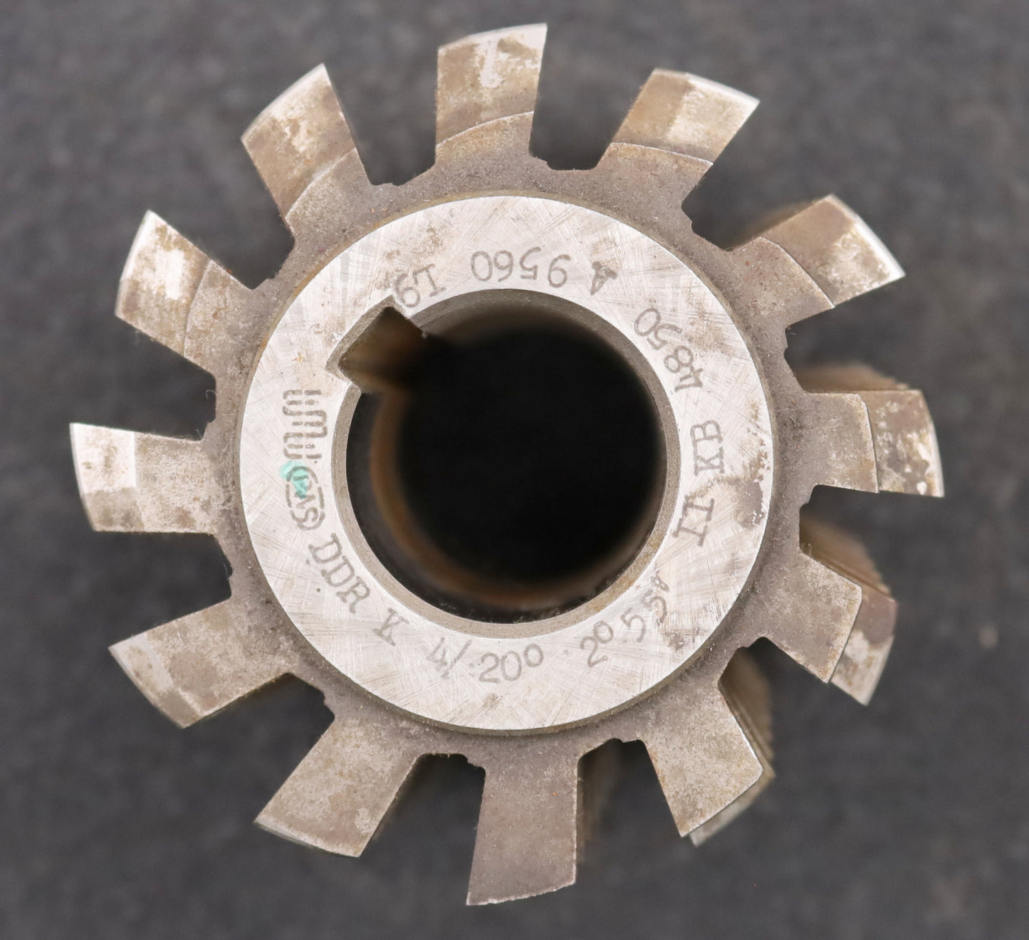 Bild des Artikels PWS-Zahnrad-Wälzfräser-gear-hob-m=4,0mm-BPII-nach-DIN-3972-20°-EGW-Ø91x88xØ32mm