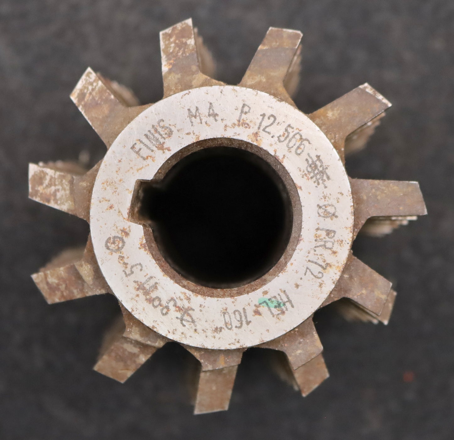 Bild des Artikels Zahnrad-Wälzfräser-gear-hob-m=4,0mm-20°-EGW-Ø79x81xØ27mm-mit-LKN-1gg.-Links