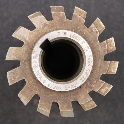 Bild des Artikels PWS-Zahnrad-Wälzfräser-gear-hob-m=4,0mm-BPII-DIN-3972-20°-EGW-Ø110x136xØ40mm