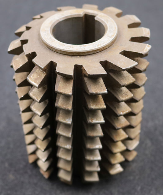Bild des Artikels PWS-Zahnrad-Wälzfräser-gear-hob-m=4,5mm-BPIV-nach-DIN-3972-20°-EGW-1-gg.-Links
