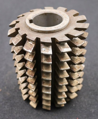 Bild des Artikels PWS-Zahnrad-Wälzfräser-gear-hob-m=4,5mm-BPIV-nach-DIN-3972-20°-EGW-spiralgenutet