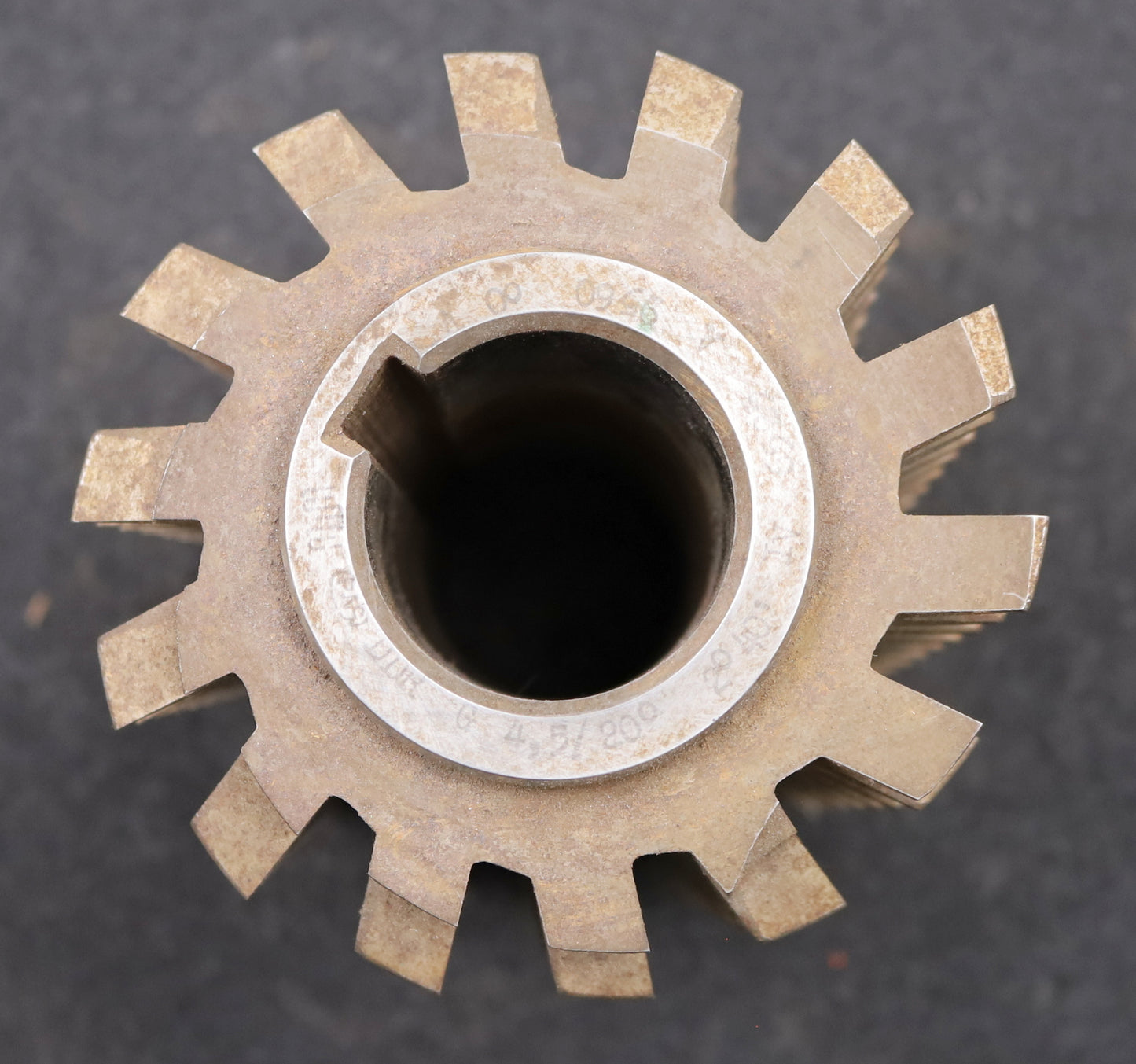 Bild des Artikels PWS-Zahnrad-Wälzfräser-gear-hob-m=4,5mm-BPIV-nach-DIN-3972-20°-EGW