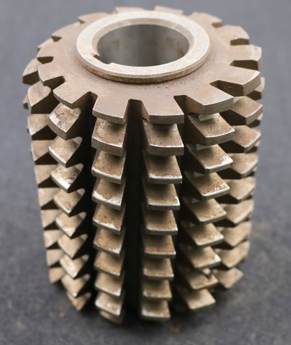 Bild des Artikels PWS-Zahnrad-Wälzfräser-gear-hob-m=4,5mm-BPII-nach-DIN-3972-20°-EGW-14-Spannuten