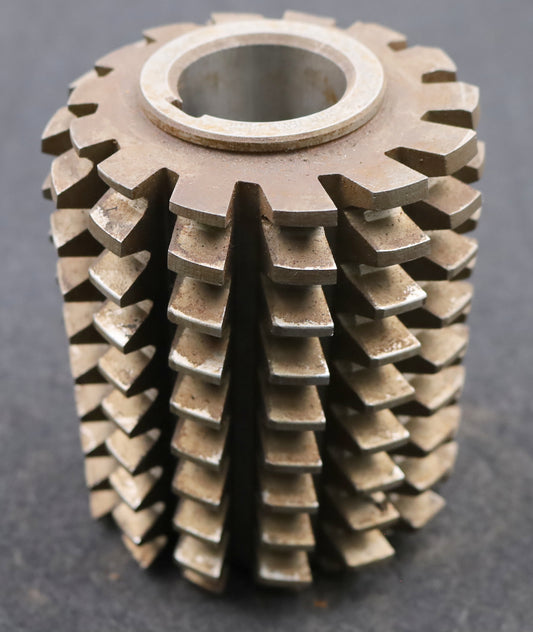 Bild des Artikels PWS-Zahnrad-Wälzfräser-gear-hob-m=4,5mm-BPII-nach-DIN-3972-20°-EGW-14-Spannuten