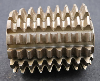 Bild des Artikels PWS-Zahnrad-Wälzfräser-gear-hob-m=4,5mm-BPII-nach-DIN-3972-20°-EGW-14-Spannuten