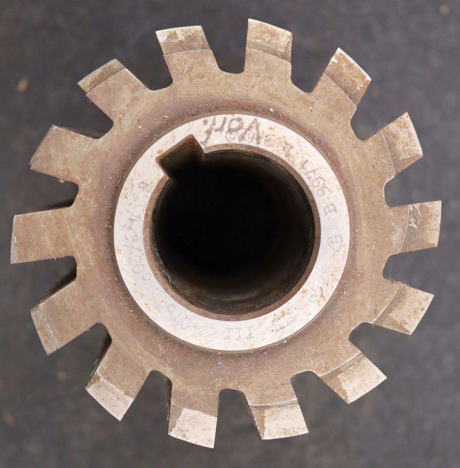 Bild des Artikels PWS-Zahnrad-Wälzfräser-gear-hob-m=4,5mm-BPIII-nach-DIN-3972-20°-EGW-Qualität-B
