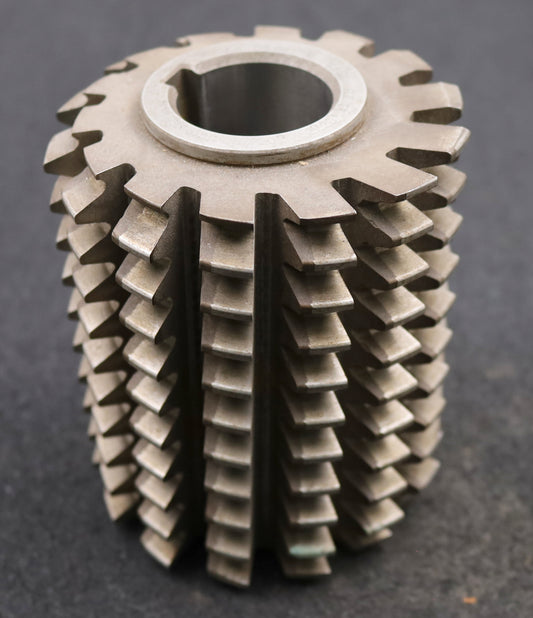 Bild des Artikels PWS-Zahnrad-Wälzfräser-gear-hob-m=4,0mm-BPII-DIN-3972-20°-EGW-Ø110x135xØ32mm