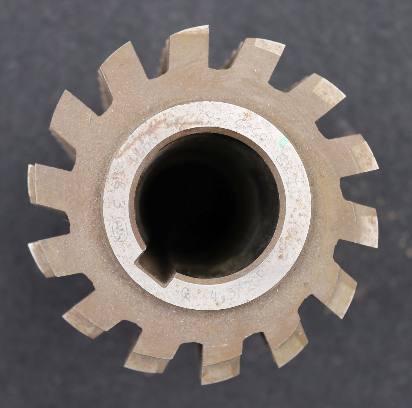 Bild des Artikels PWS-Zahnrad-Wälzfräser-gear-hob-m=4,5mm-BPII-nach-DIN-3972-20°-EGW-Rest-80%