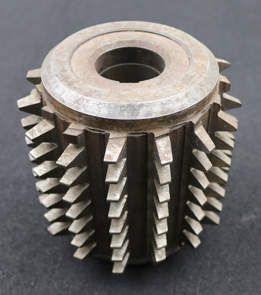Bild des Artikels SAAZOR-Zahnrad-Wälzfräser-gear-hob-m=4,5mm-20°-EGW-Ø136x138xØ40mm-mit-LKN