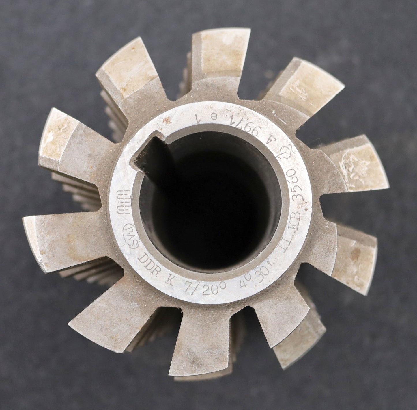 Bild des Artikels PWS-Zahnrad-Wälzfräser-gear-hob-m=7,0mm-BPII-nach-DIN-3972-20°-EGW-Ø110x135xØ40