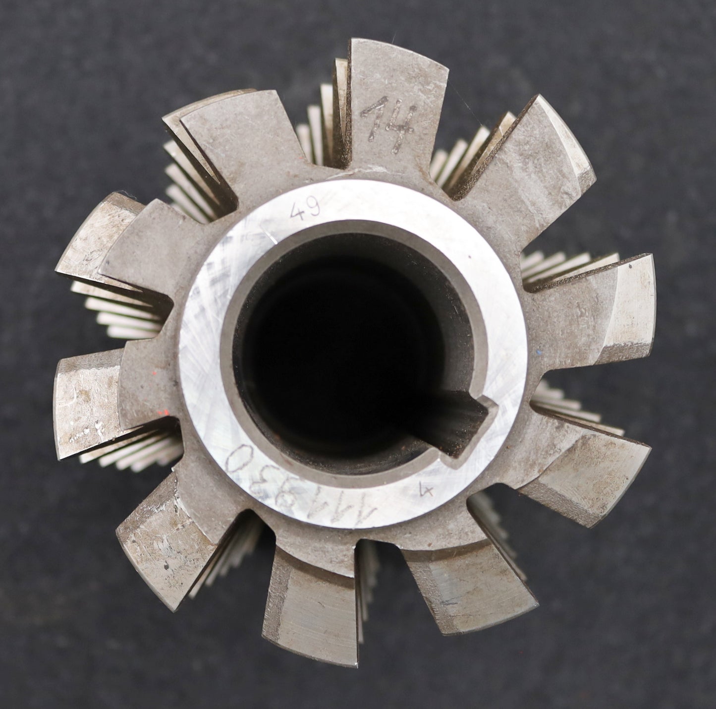 Bild des Artikels PWS-Zahnrad-Wälzfräser-gear-hob-m=7,0mm-BPII-nach-DIN-3972-20°-EGW-Ø110x135xØ40