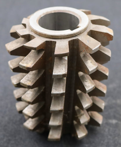 Bild des Artikels PWS-Zahnrad-Wälzfräser-gear-hob-m=7,0mm-BPII-nach-DIN-3972-20°-EGW-Rest-70%