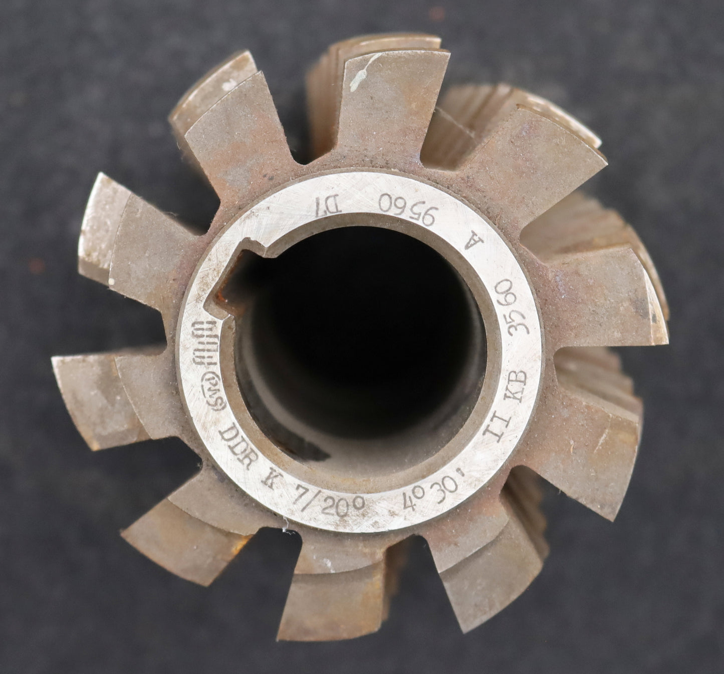 Bild des Artikels PWS-Zahnrad-Wälzfräser-gear-hob-m=7,0mm-BPII-nach-DIN-3972-20°-EGW-Rest-95%