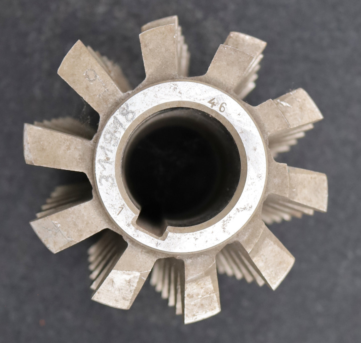 Bild des Artikels PWS-Zahnrad-Wälzfräser-gear-hob-m=7,0mm-BPII-nach-DIN-3972-20°-EGW-Rest-60%