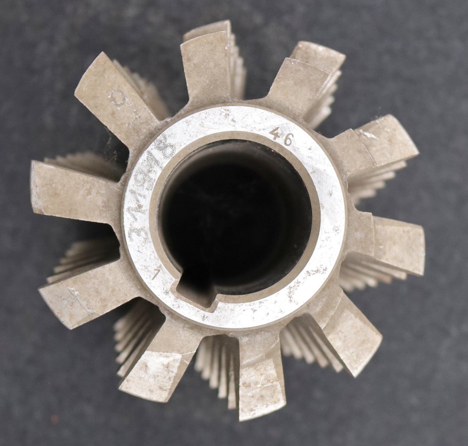 Bild des Artikels PWS-Zahnrad-Wälzfräser-gear-hob-m=7,0mm-BPII-nach-DIN-3972-20°-EGW-Rest-60%