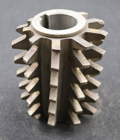 Bild des Artikels PWS-Zahnrad-Wälzfräser-gear-hob-m=7,0mm-BPIII-nach-DIN-3972-20°-EGW-Rest-30%