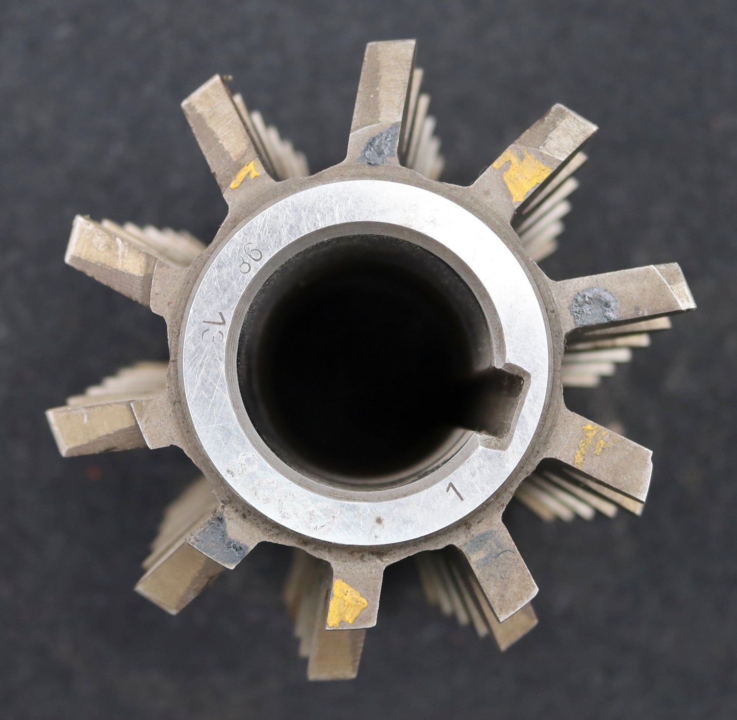 Bild des Artikels PWS-Zahnrad-Wälzfräser-gear-hob-m=7,0mm-BPIII-nach-DIN-3972-20°-EGW-Rest-30%