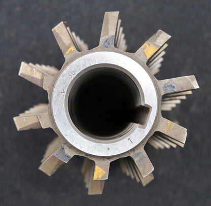 Bild des Artikels PWS-Zahnrad-Wälzfräser-gear-hob-m=7,0mm-BPIII-nach-DIN-3972-20°-EGW-Rest-30%