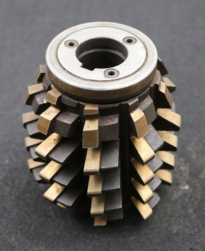 Bild des Artikels PWS-Zahnrad-Wälzfräser-gear-hob-m=7,0mm-20°-EGW-Ø111x127xØ32mm-mit-LKN
