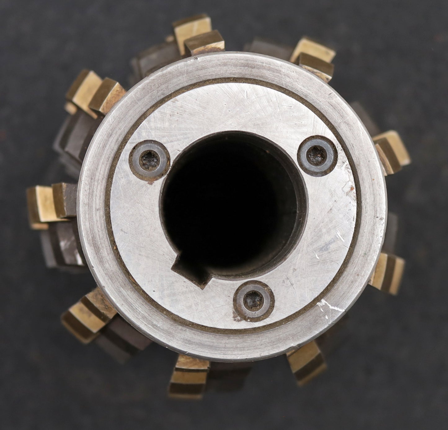 Bild des Artikels PWS-Zahnrad-Wälzfräser-gear-hob-m=7,0mm-20°-EGW-Ø111x127xØ32mm-mit-LKN