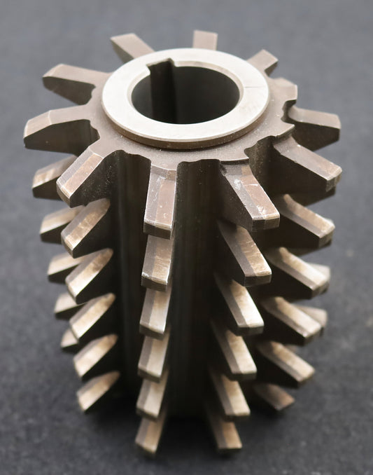 Bild des Artikels PWS-Zahnrad-Wälzfräser-gear-hob-m=8,0mm-BPIII-DIN-3972-20°-EGW-Ø121x150xØ40mm