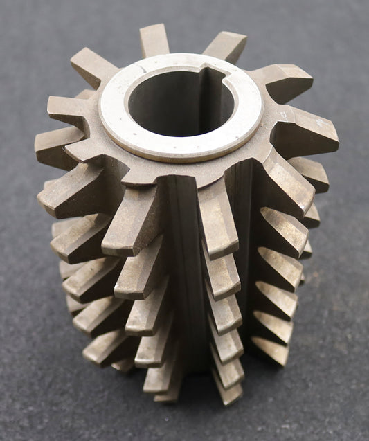 Bild des Artikels PWS-Zahnrad-Wälzfräser-gear-hob-m=8,0mm-BPII-nach-DIN-3972-20°-EGW-Rest-40%