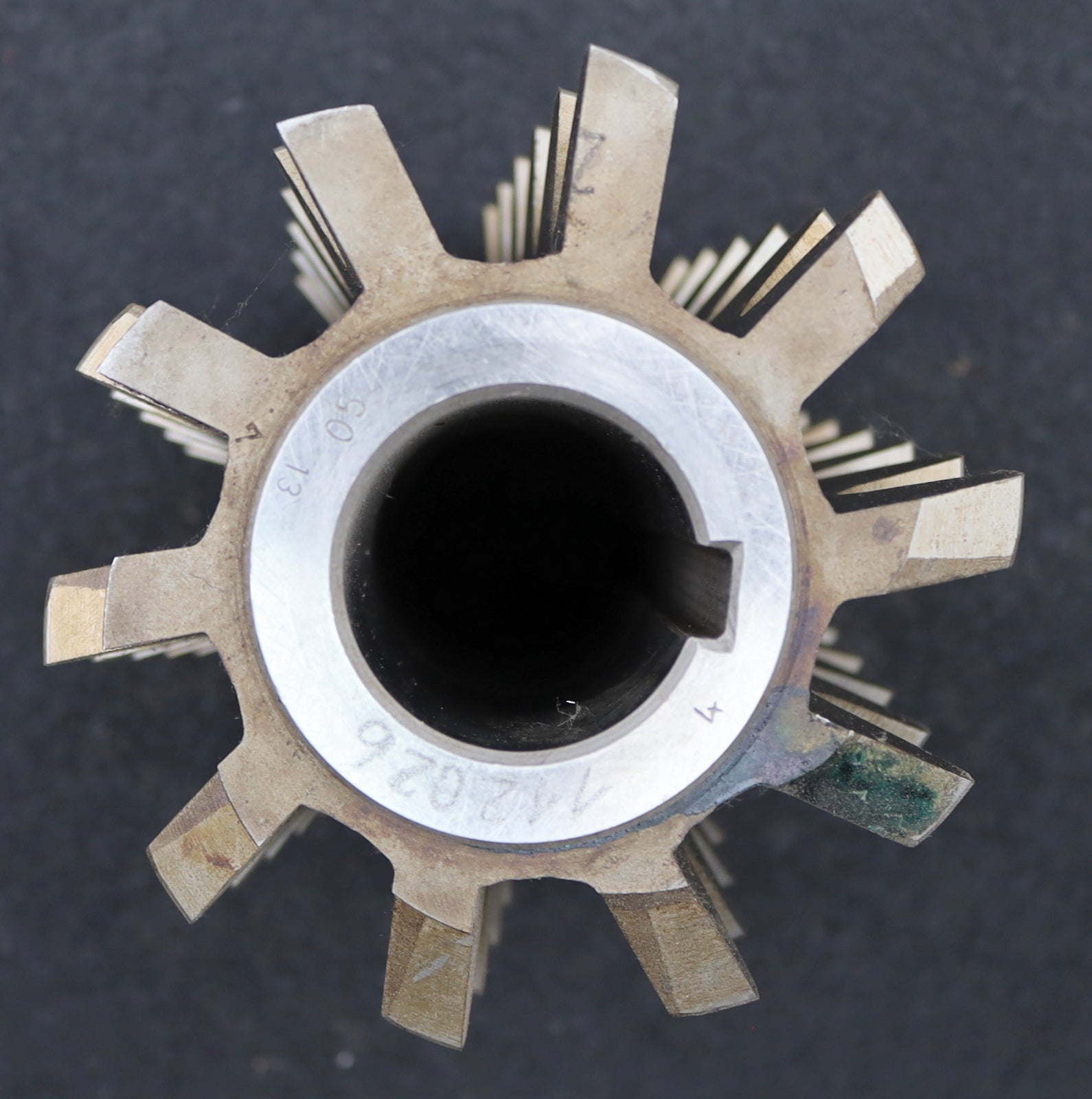Bild des Artikels PWS-Zahnrad-Wälzfräser-gear-hob-m=8,0mm-BPII-nach-DIN-3972-20°-EGW-Rest-40%