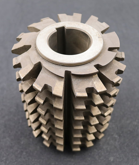 Bild des Artikels PWS-Zahnrad-Wälzfräser-gear-hob-m=7,0mm-BPII-DIN-3972-20°-EGW-Ø140x172xØ50mm
