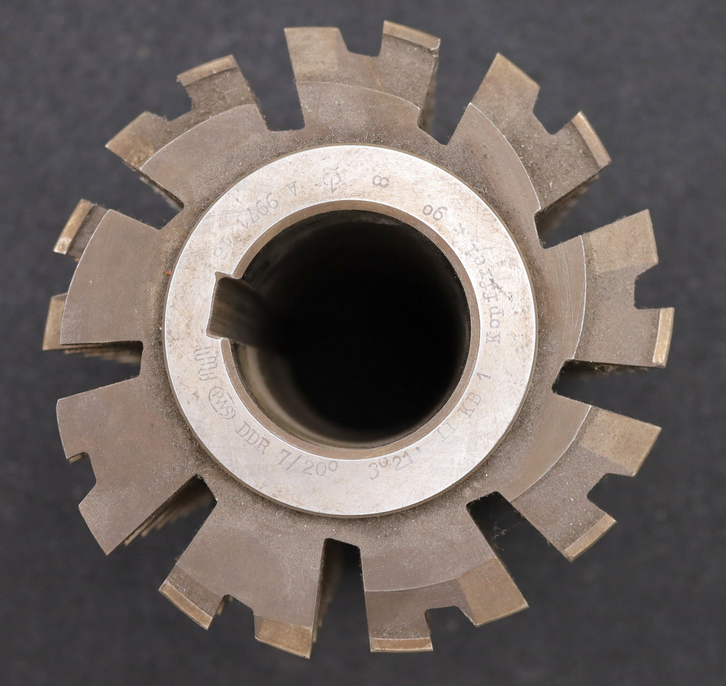 Bild des Artikels PWS-Zahnrad-Wälzfräser-gear-hob-m=7,0mm-BPII-nach-DIN-3972-20°-EGW-Rest-90%
