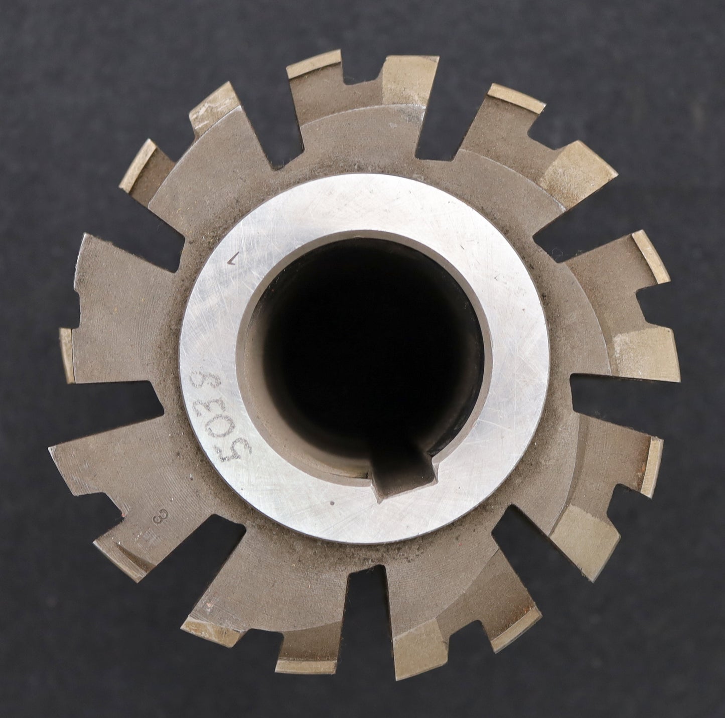 Bild des Artikels PWS-Zahnrad-Wälzfräser-gear-hob-m=7,0mm-BPII-nach-DIN-3972-20°-EGW-Rest-90%