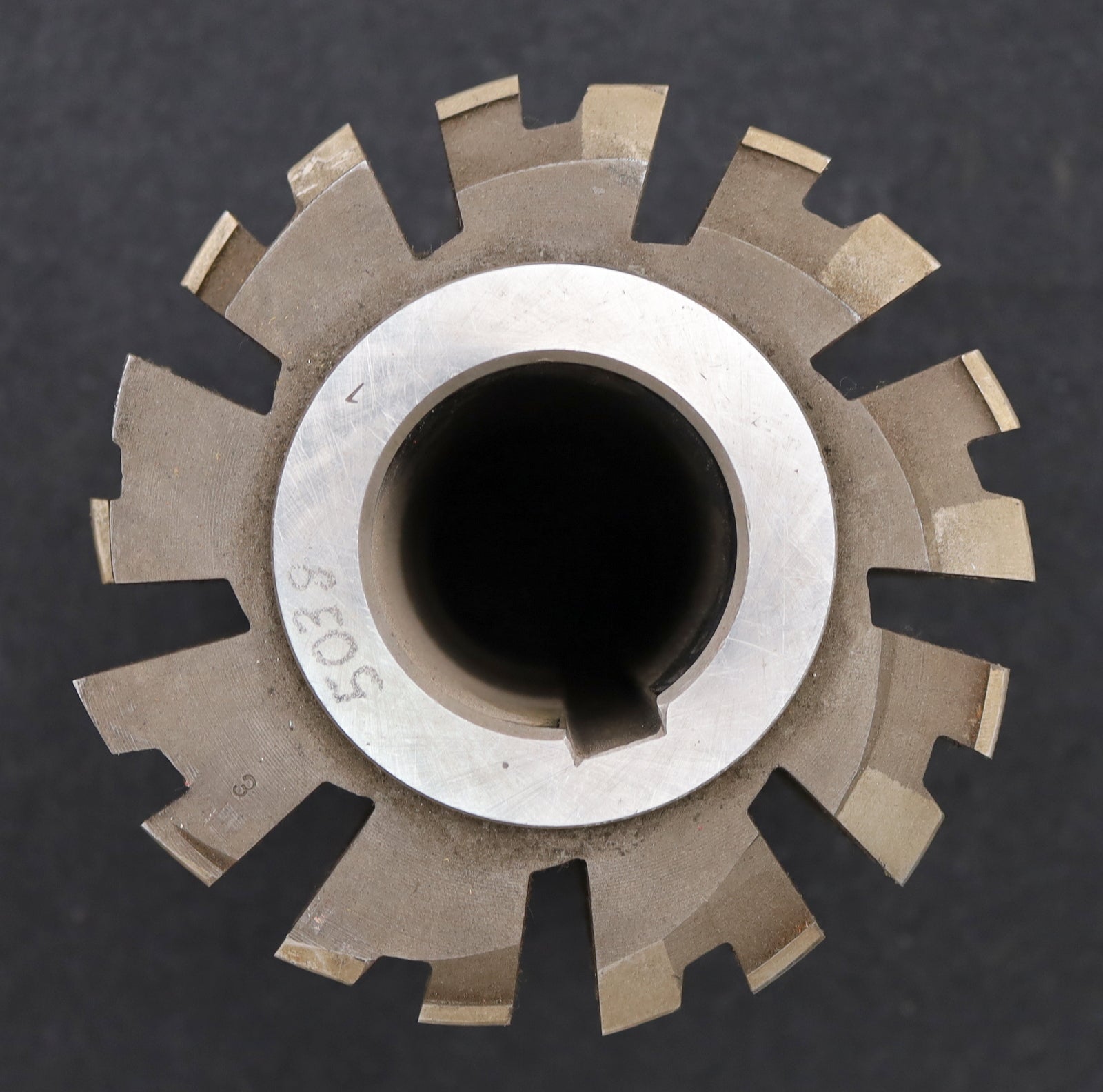Bild des Artikels PWS-Zahnrad-Wälzfräser-gear-hob-m=7,0mm-BPII-nach-DIN-3972-20°-EGW-Rest-90%