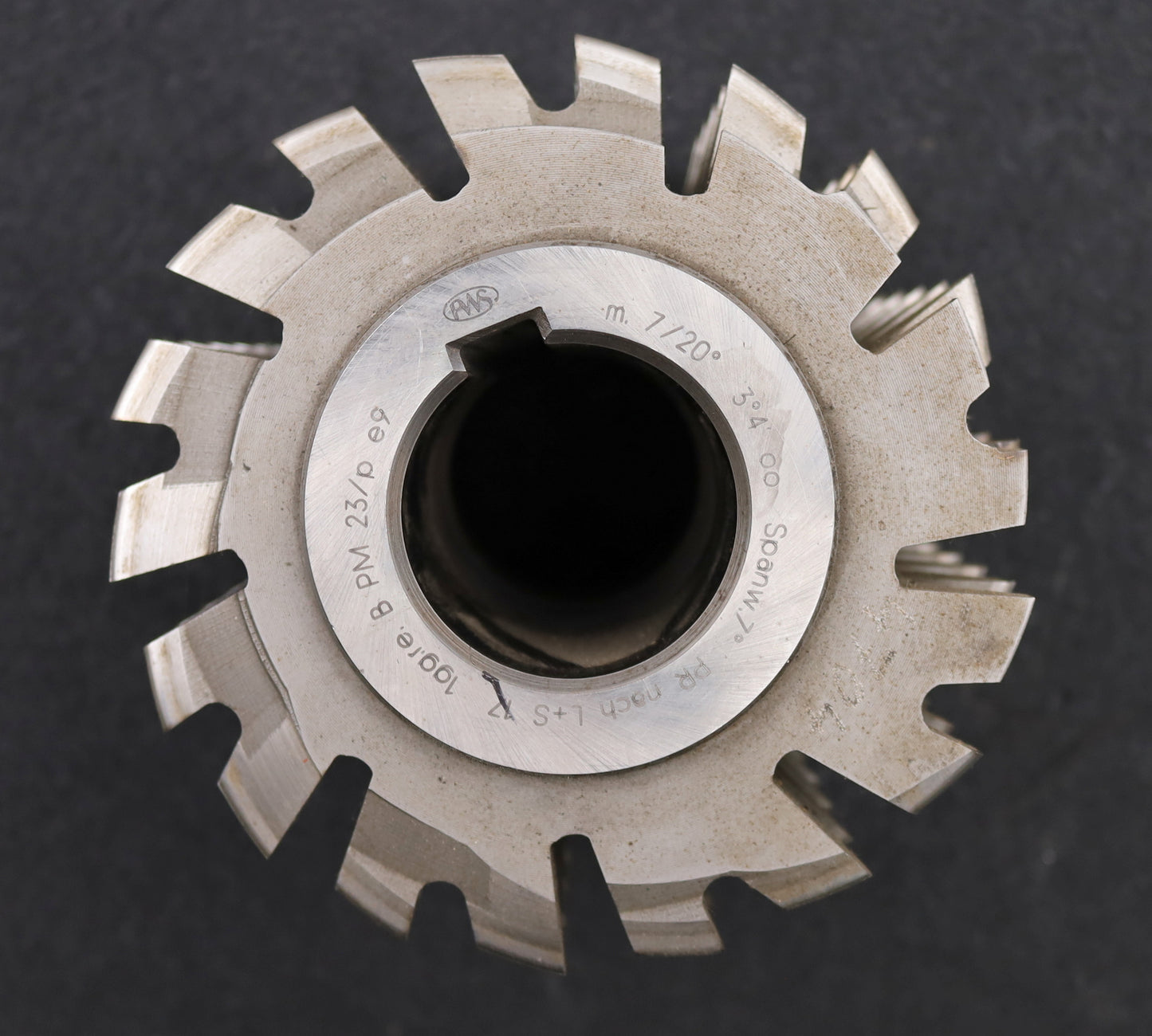 Bild des Artikels PWS-Zahnrad-Wälzfräser-gear-hob-m=7,0mm-20°-EGW-Ø148x140xØ50mm-mit-LKN