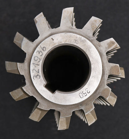 Bild des Artikels PWS-Zahnrad-Wälzfräser-gear-hob-m=7,0mm-BPII-nach-DIN-3972-20°-EGW-12-Spannuten