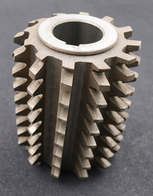 Bild des Artikels PWS-Zahnrad-Wälzfräser-gear-hob-m=6,0mm-BPII-DIN-3972-20°-EGW-Ø145x140xØ50mm
