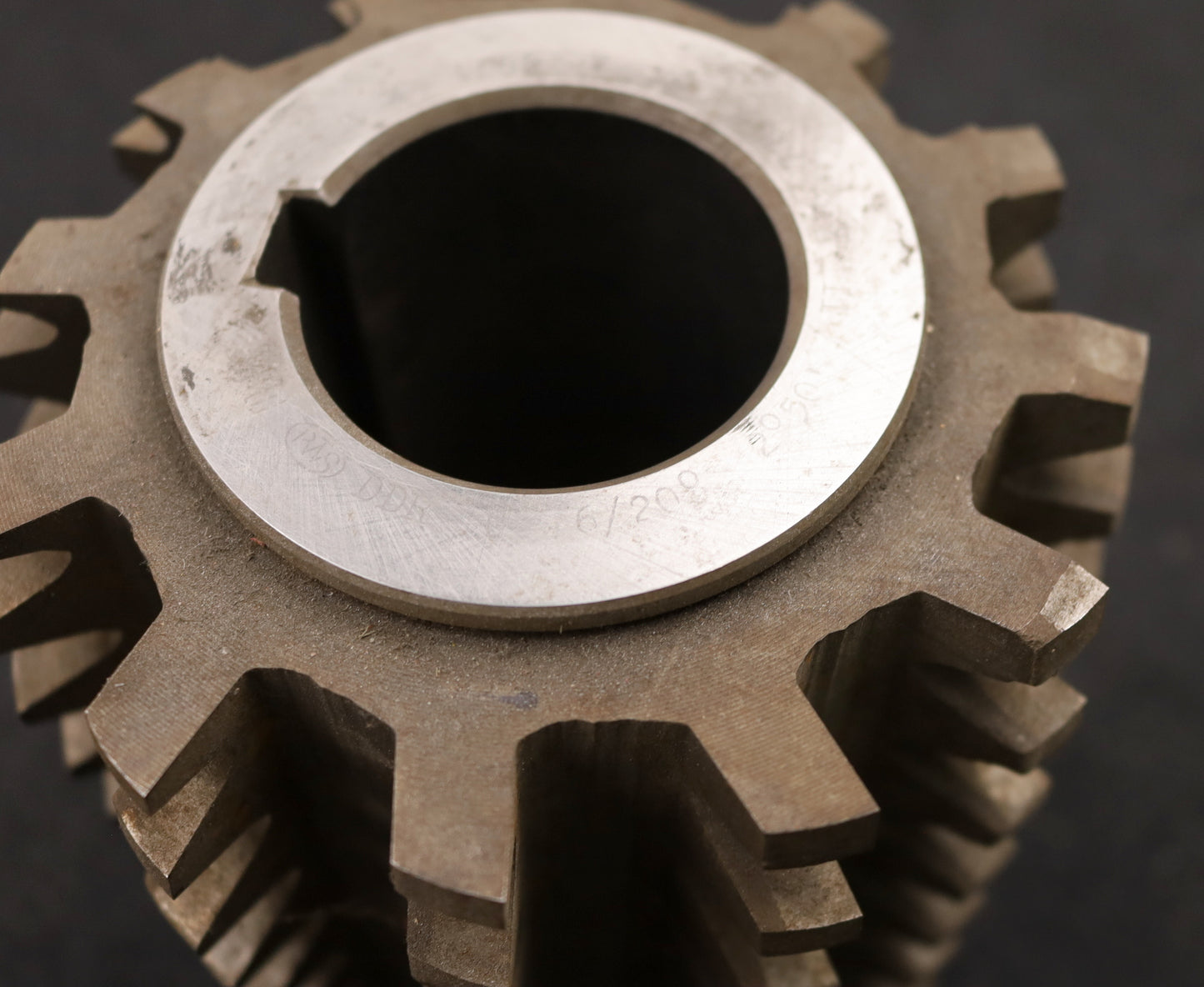 Bild des Artikels PWS-Zahnrad-Wälzfräser-gear-hob-m=6,0mm-BPII-DIN-3972-20°-EGW-Ø145x140xØ50mm
