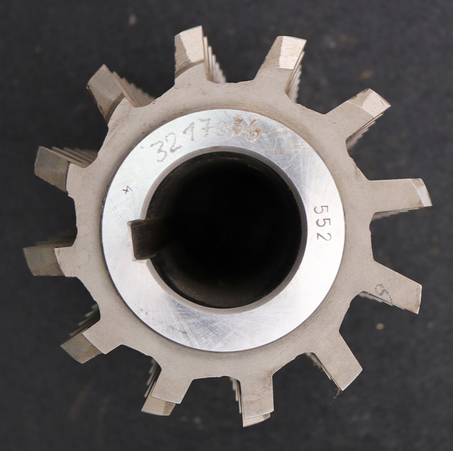 Bild des Artikels PWS-Zahnrad-Wälzfräser-gear-hob-m=6,0mm-BPII-DIN-3972-20°-EGW-Ø145x140xØ50mm